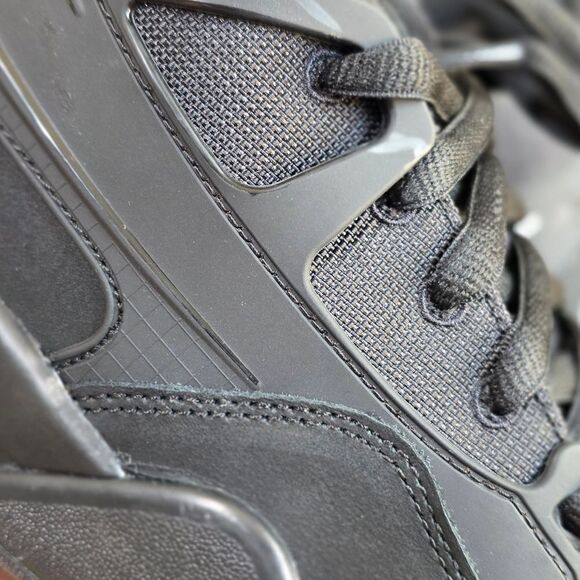 Nike Air Jordan 4 RM "Black Cat" Anthracite GS Youth 7Y FQ7938-004 Nubuck Suede - Picture 15 of 16